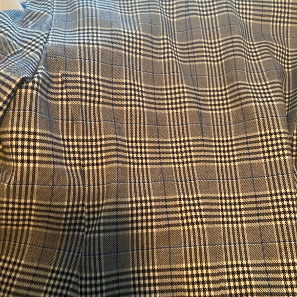Talbots Black and White Plaid Blazer - Picture 11 of 16